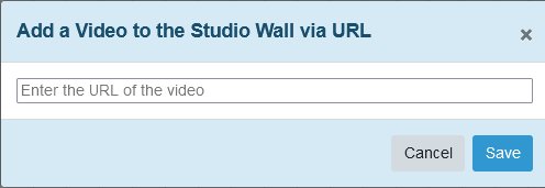 Add video dialog box
